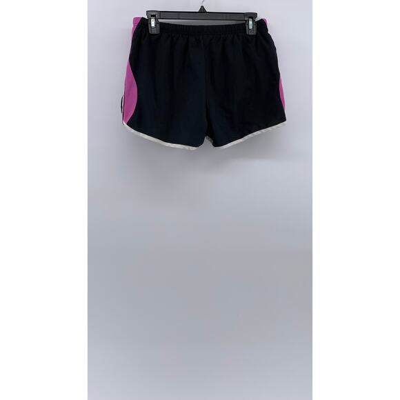 NEW BALANCE Women's Black-Pink Pull-On Active Running Shorts SZ M - Picture 2 of 10